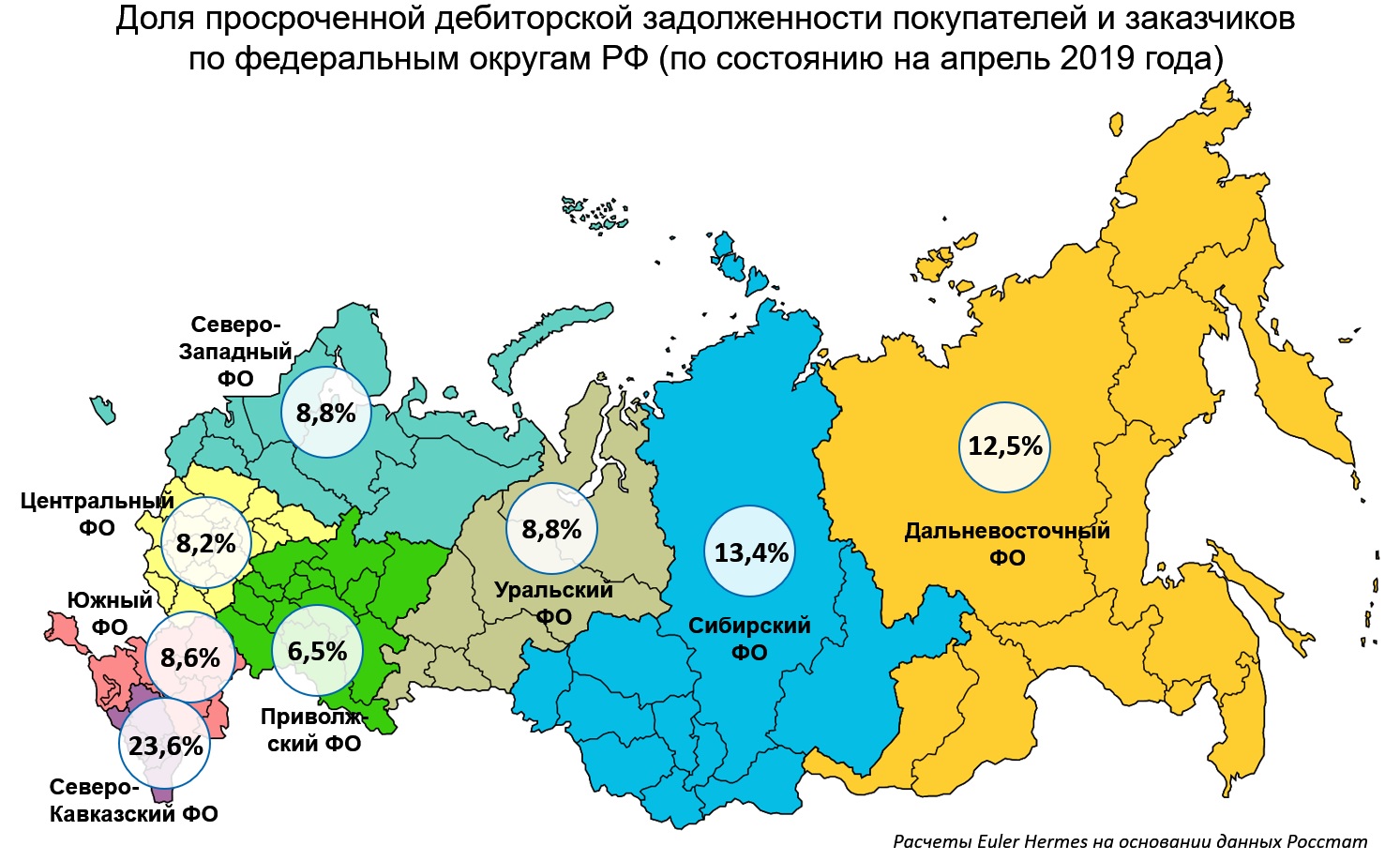 Карта арбитражных дел